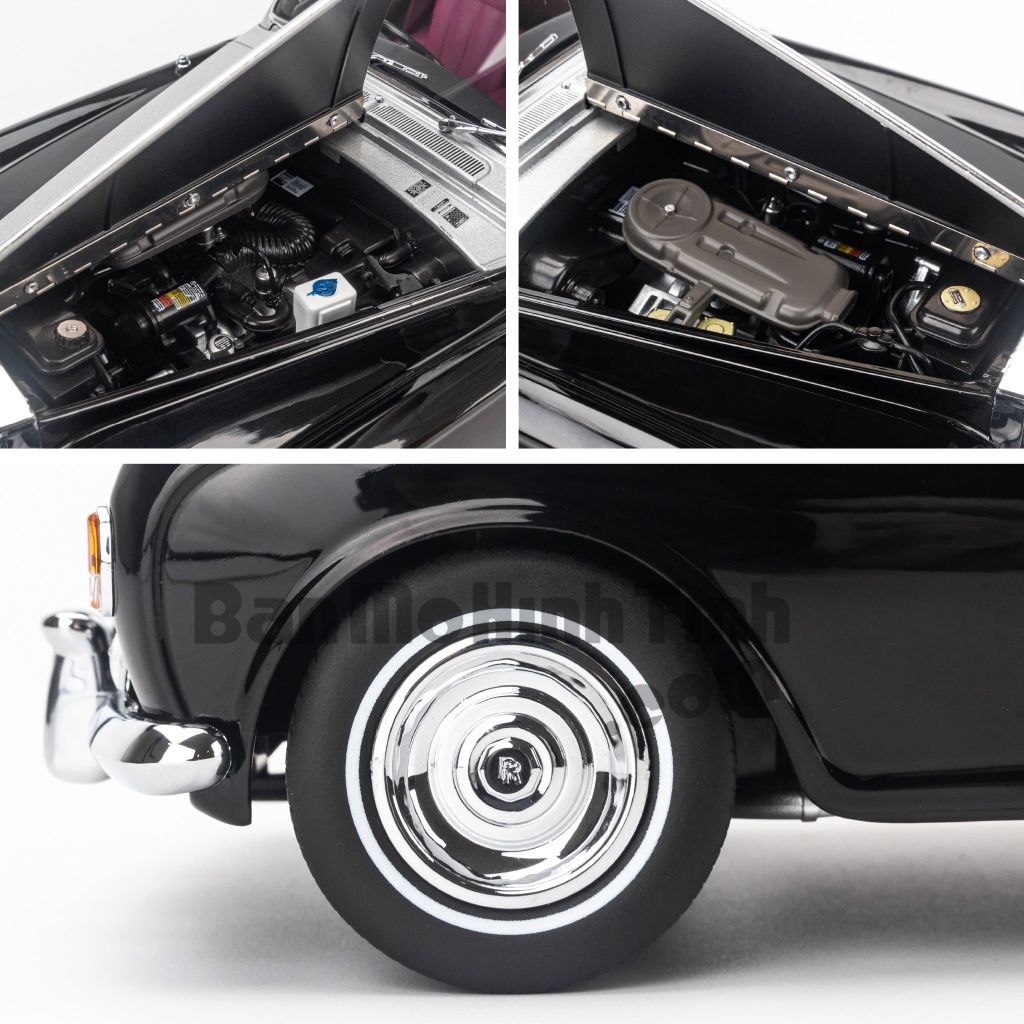 Mô hình xe Rolls Royce Phantom VI 1:18 Kyosho Silver (5)