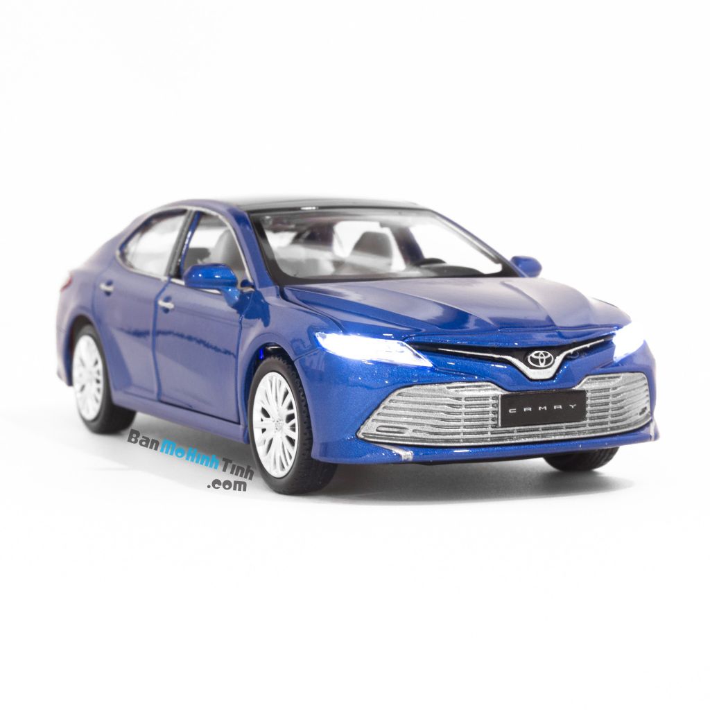 Mô hình xe Toyota Camry 2019 1:32 Caipo Blue (8)