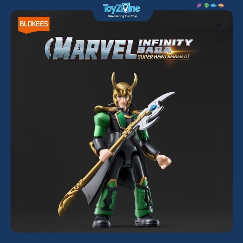 Mô hình đồ chơi Lắp ráp Blind box Marvel Infinite Saga Series 01 Model Kits BLOKEES