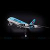 Mô hình máy bay Korean Air 47cm lắp ráp có đèn Everfly