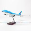 Mô hình máy bay Korean Air 47cm lắp ráp có đèn Everfly