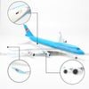 Mô hình máy bay Korean Air 47cm lắp ráp có đèn Everfly