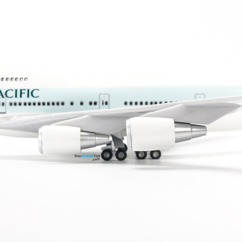 Mô hình máy bay Cathay Pacific 47cm lắp ráp có đèn Everfly