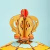Mô hình gỗ lắp ráp 3D DIY Pumpkin Carriage Music Box (Hộp Nhạc Xe Bí Ngô) (Mixed Color) - Robotime  AM41 - WP005