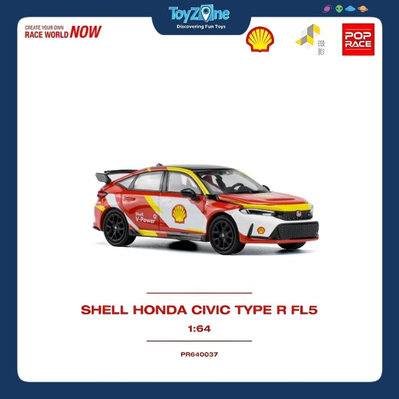 Mô hình xe Honda Civic Type R FL5 1:64 Pop Race