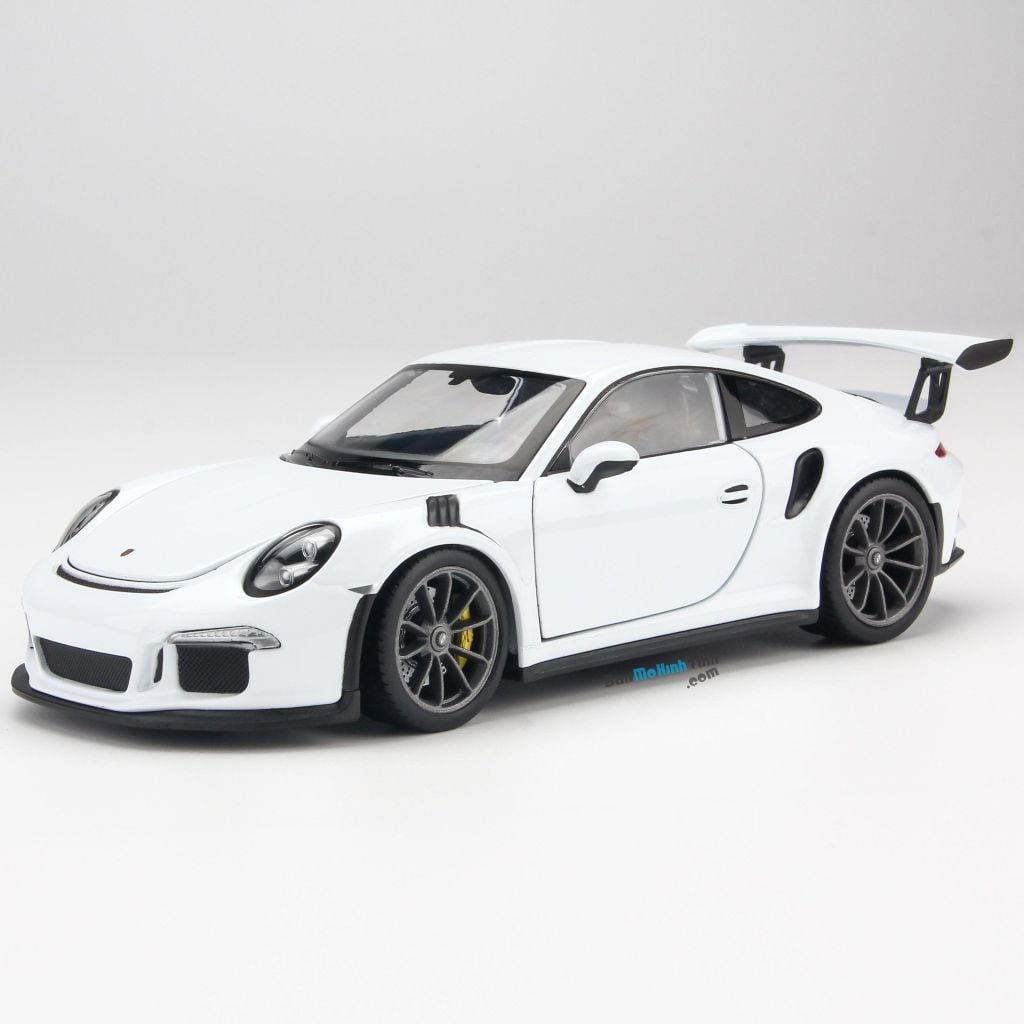 Mô hình xe Porsche 911 GT3 RS White 1:24 Welly (2)