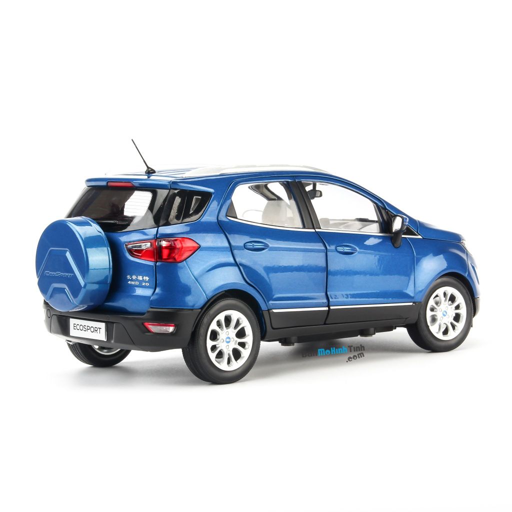 Mô hình xe Ford Ecosport Blue 2018 All New 1:18 Paudi