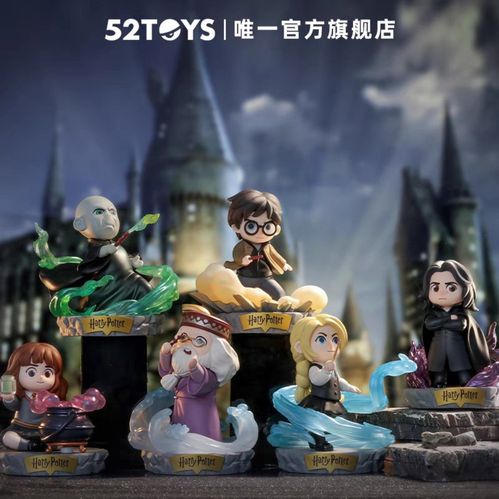Mô hình đồ chơi Blind box Wizarding World Harry Potter Magic Duel Series (Thế Giới Phù Thủy Của Harry Potter) 52TOYS