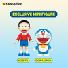 Bộ đồ chơi lắp ráp mô hình Doraemon Keeppley