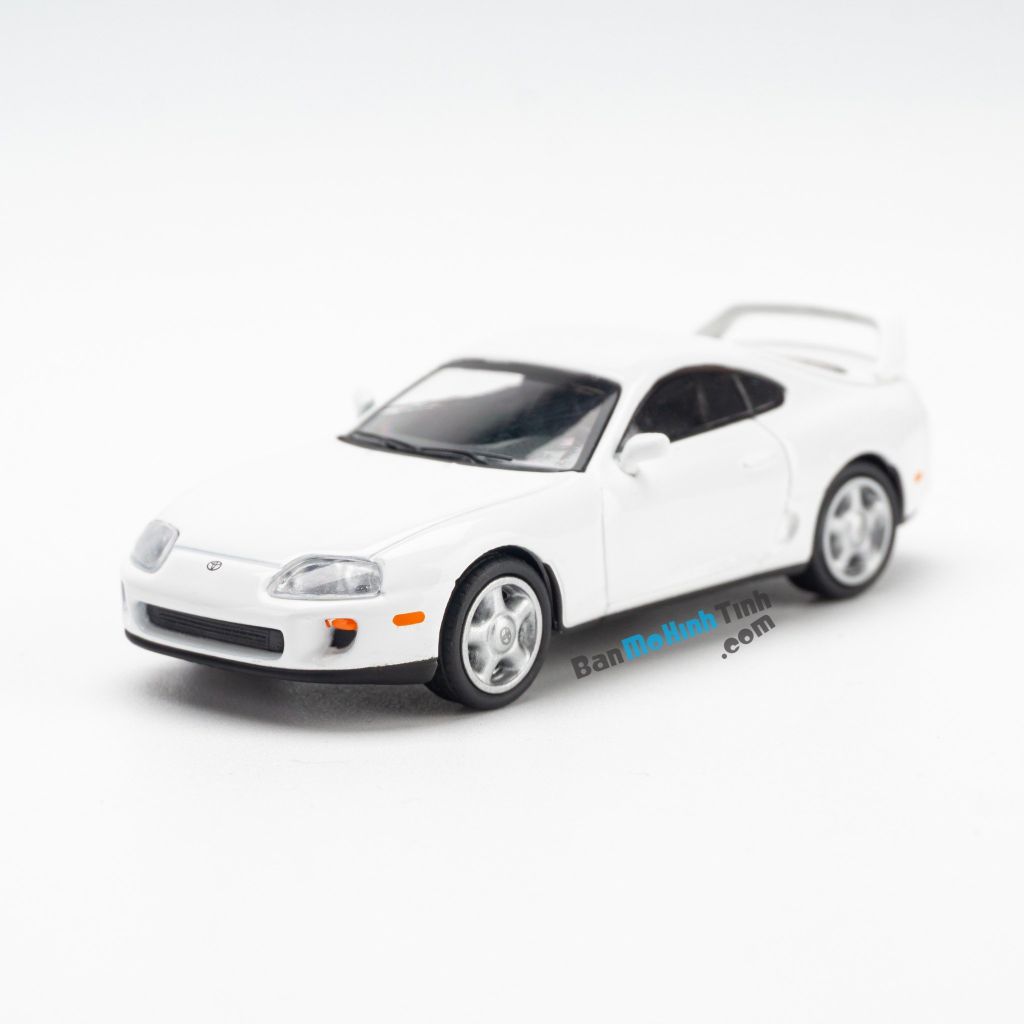 Mô hình xe JDM Toyota Supra JZA80 White 1:64 MiniGT giá rẻ (2)