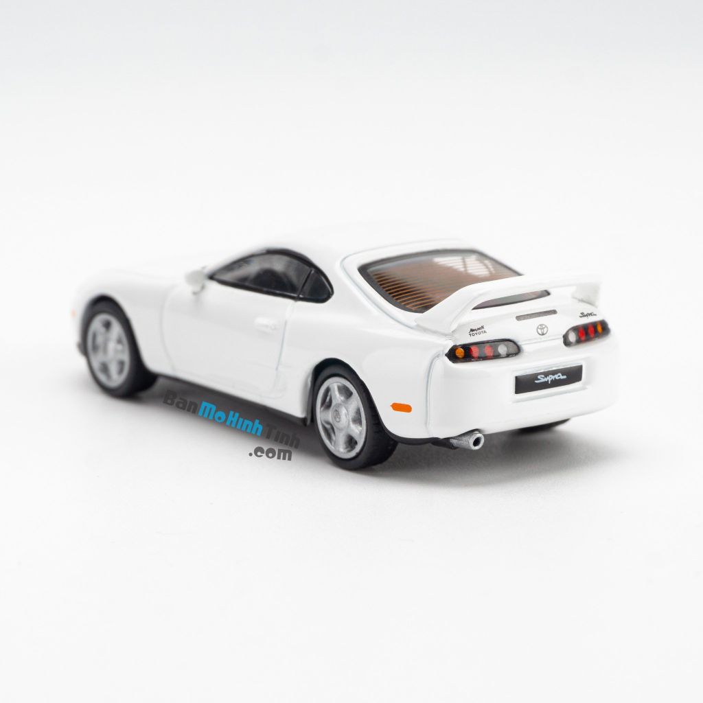 Mô hình xe JDM Toyota Supra JZA80 White 1:64 MiniGT giá rẻ (3)