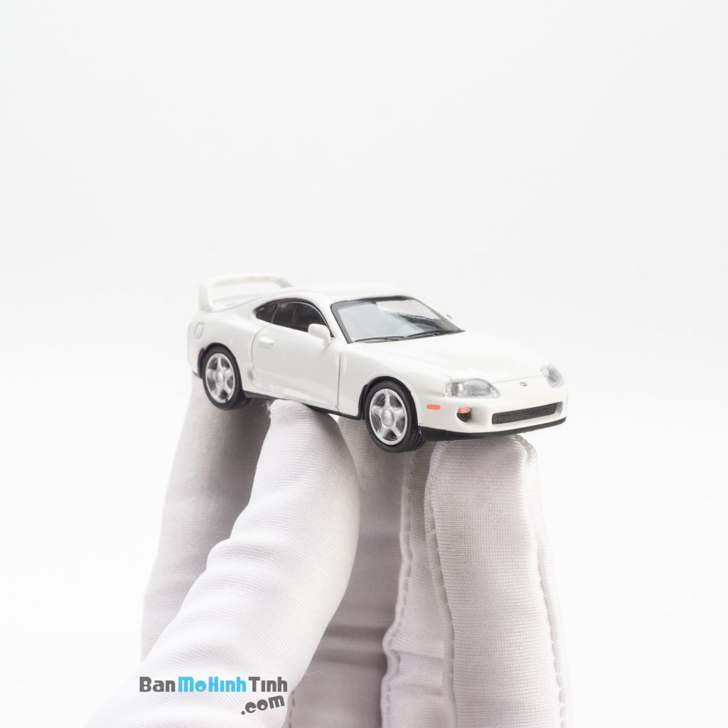 Mô hình xe JDM Toyota Supra JZA80 White 1:64 MiniGT giá rẻ (5)