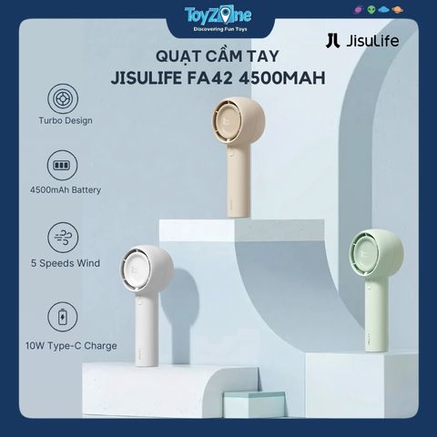 Quạt Cầm Tay Mini Handheld Fan Life5 FA42 4500mAh JISULIFE