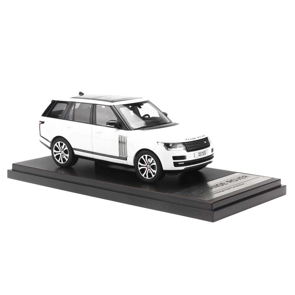 Mô hình xe ô tô Land Rover Range Rover Autobiography SV White 1:43 LCD