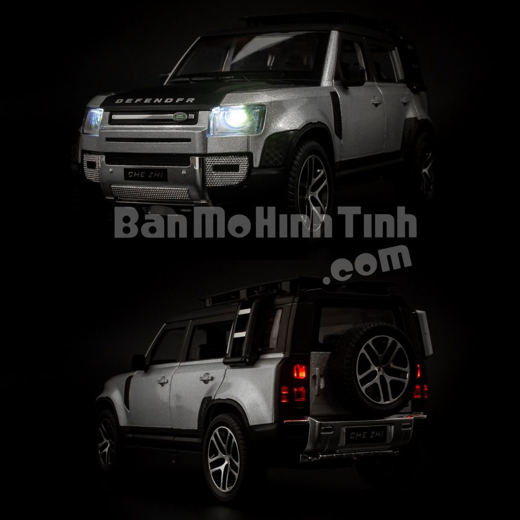 Mô hình xe Land Rover Defender 2020 1:24 Chezhi