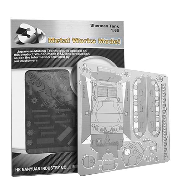 Mô hình kim loại lắp ráp 3D Máy Bay De Havilland Tiger Moth (Silver) – Metal Works MP136