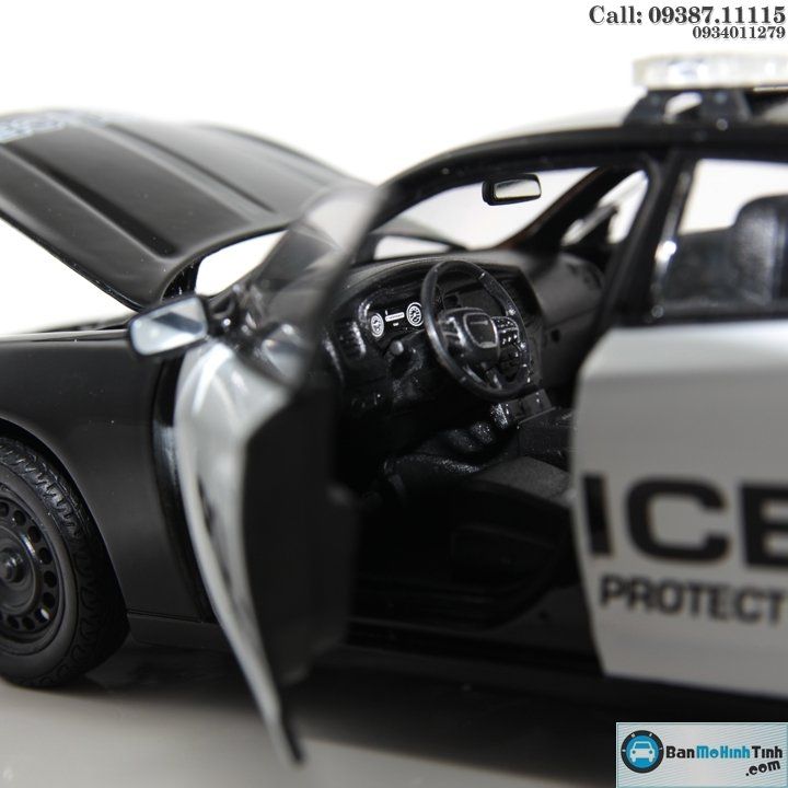 Mô hình xe Dodge Charger R/T 2016 Police 1:24 Welly- 24079