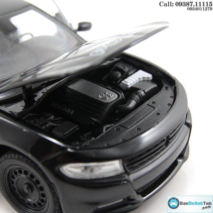 Mô hình xe Dodge Charger R/T 2016 Police 1:24 Welly- 24079