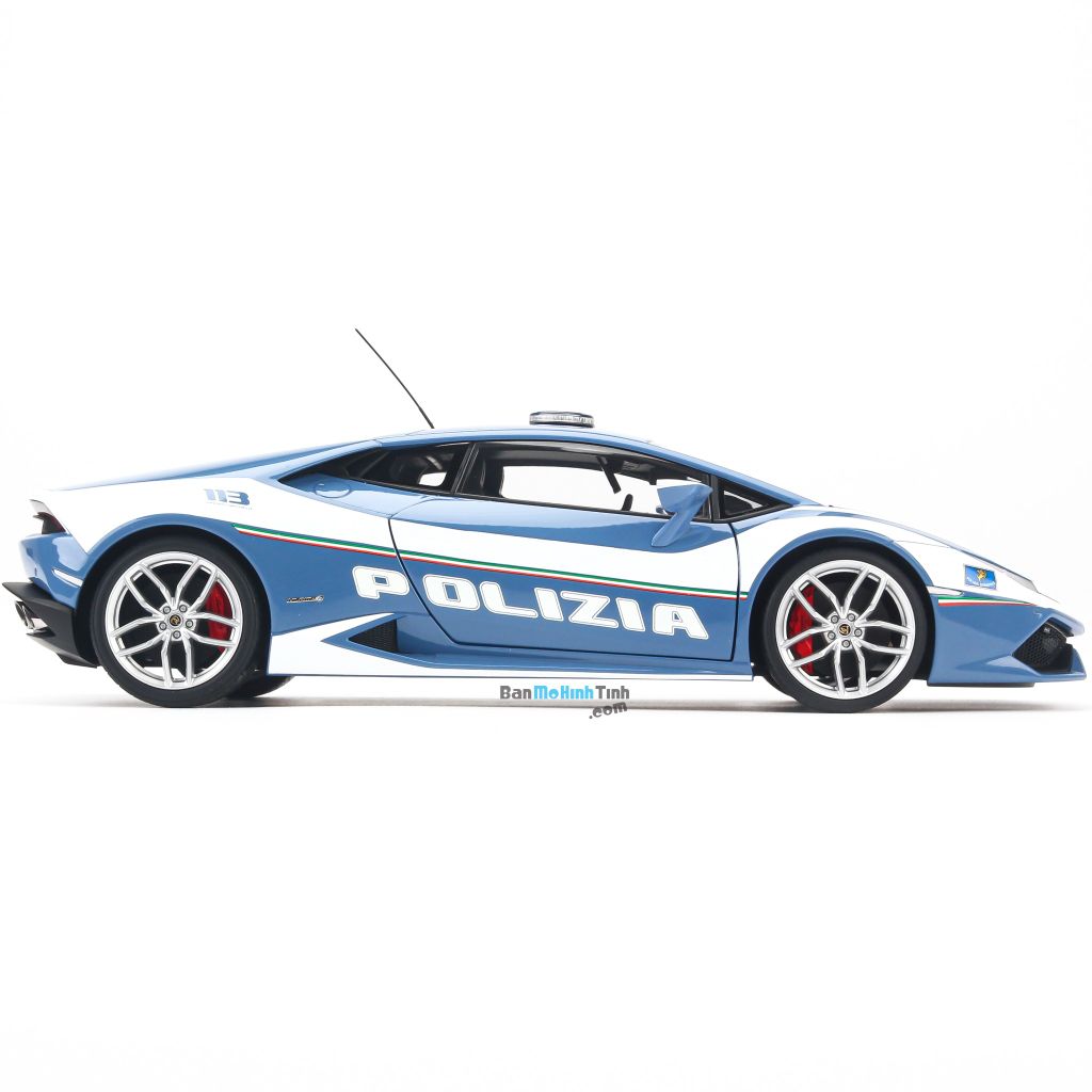 Mô hình siêu xe Lamborghini Huracan Police LP610-4 1:18 Autoart (3)