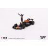 Mô hình xe F1 Oracle Red Bull Racing RB18 #11 Sergio Pérez 2022 Monaco Prix Winner 1:64 MiniGT