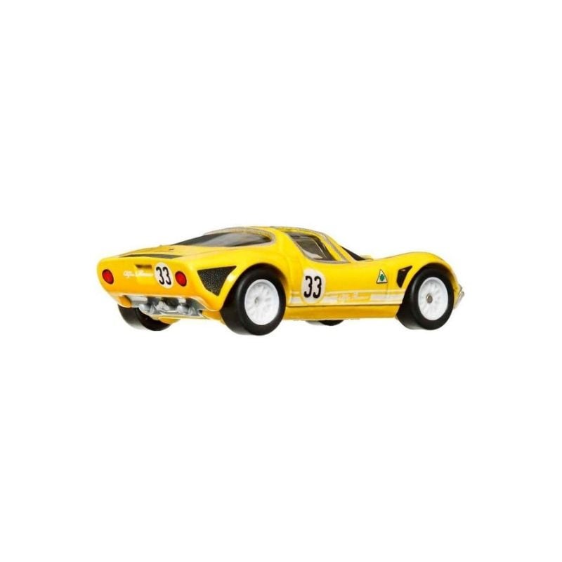 Mô hình xe Alfa Romeo 33 Stradale 1969 Car Culture Series: Exotic Envy 1:64 Hot Wheels Premium