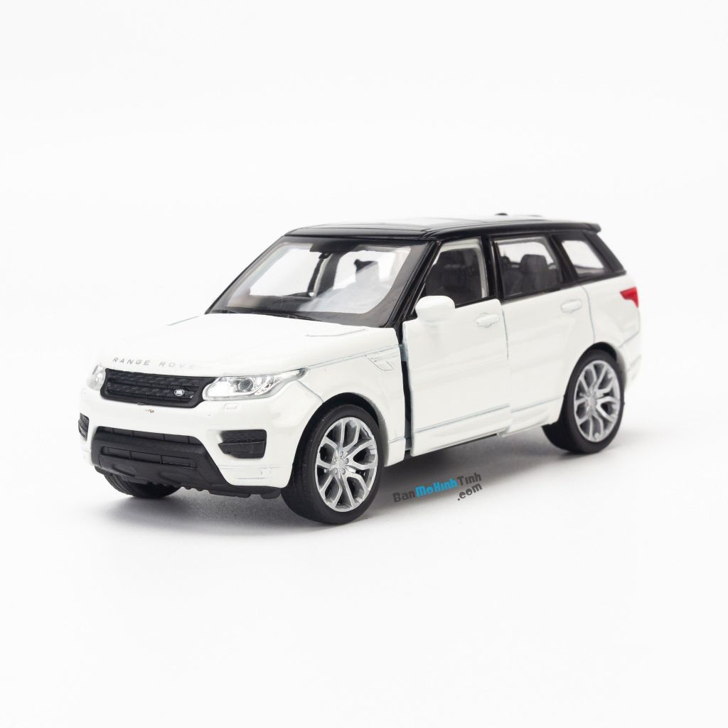 Mô hình xe Land Rover Range Rover Sport 1:36 Welly White (1)