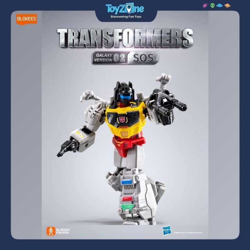 Mô hình đồ chơi Lắp ráp Blind box Transformers Galaxy Version 2 SOS Model Kits BLOKEES