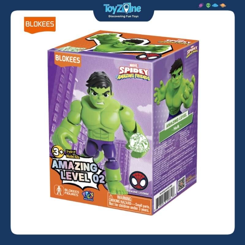 Mô hình đồ chơi Lắp ráp Marvel Spidey and His Amazing Friends Model Kits BLOKEES