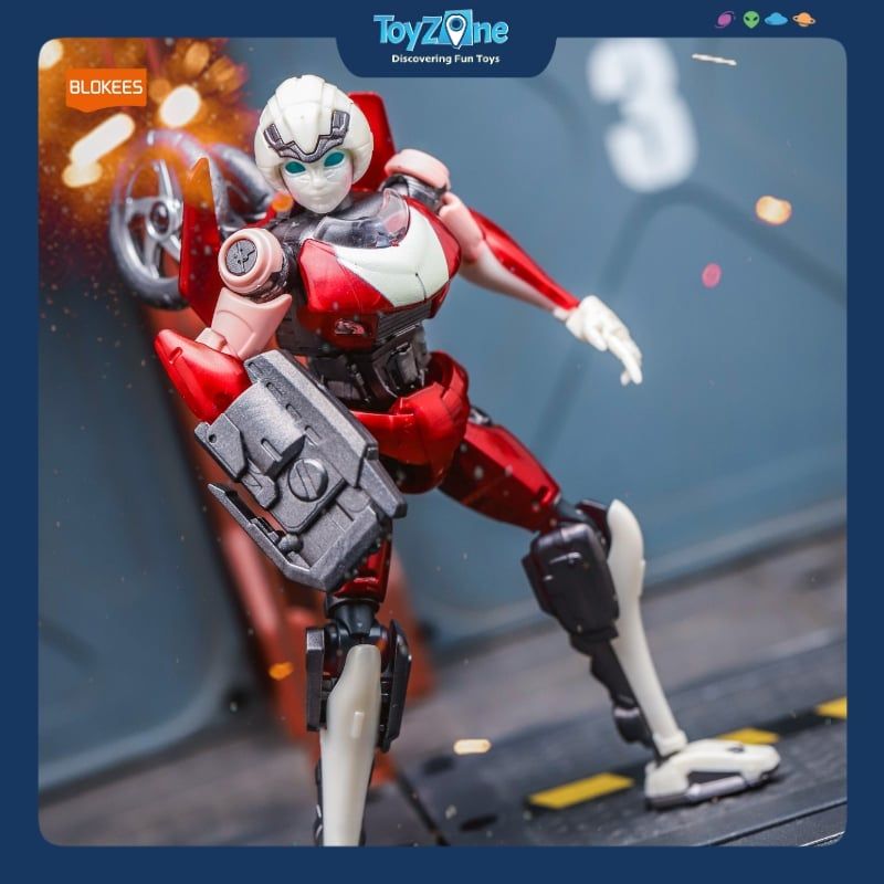 Mô Hình Đồ Chơi Lắp Ráp Transformers Classic Class 07 Arcee Rise Of The Beasts ( Quái Thú Trỗi Dậy ) BLOKEES