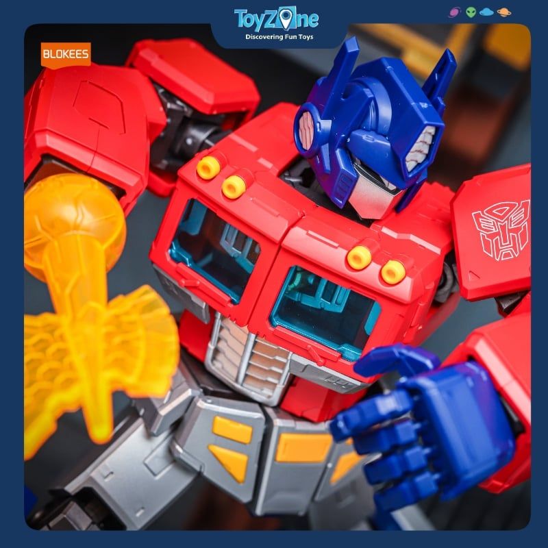 Mô hình đồ chơi Lắp ráp Transformers Optimus Prime Action Edition G1 Model Kit BLOKEES