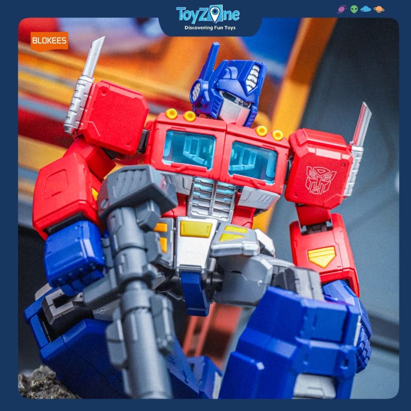 Mô hình đồ chơi Lắp ráp Transformers Optimus Prime Action Edition G1 Model Kit BLOKEES
