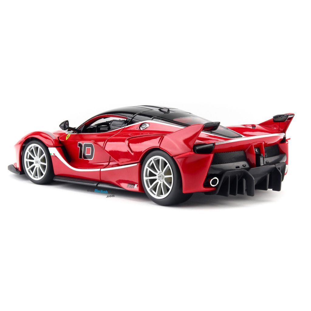Mô hình xe Ferrari FXX K No.10 Red 118 Bburago (5)