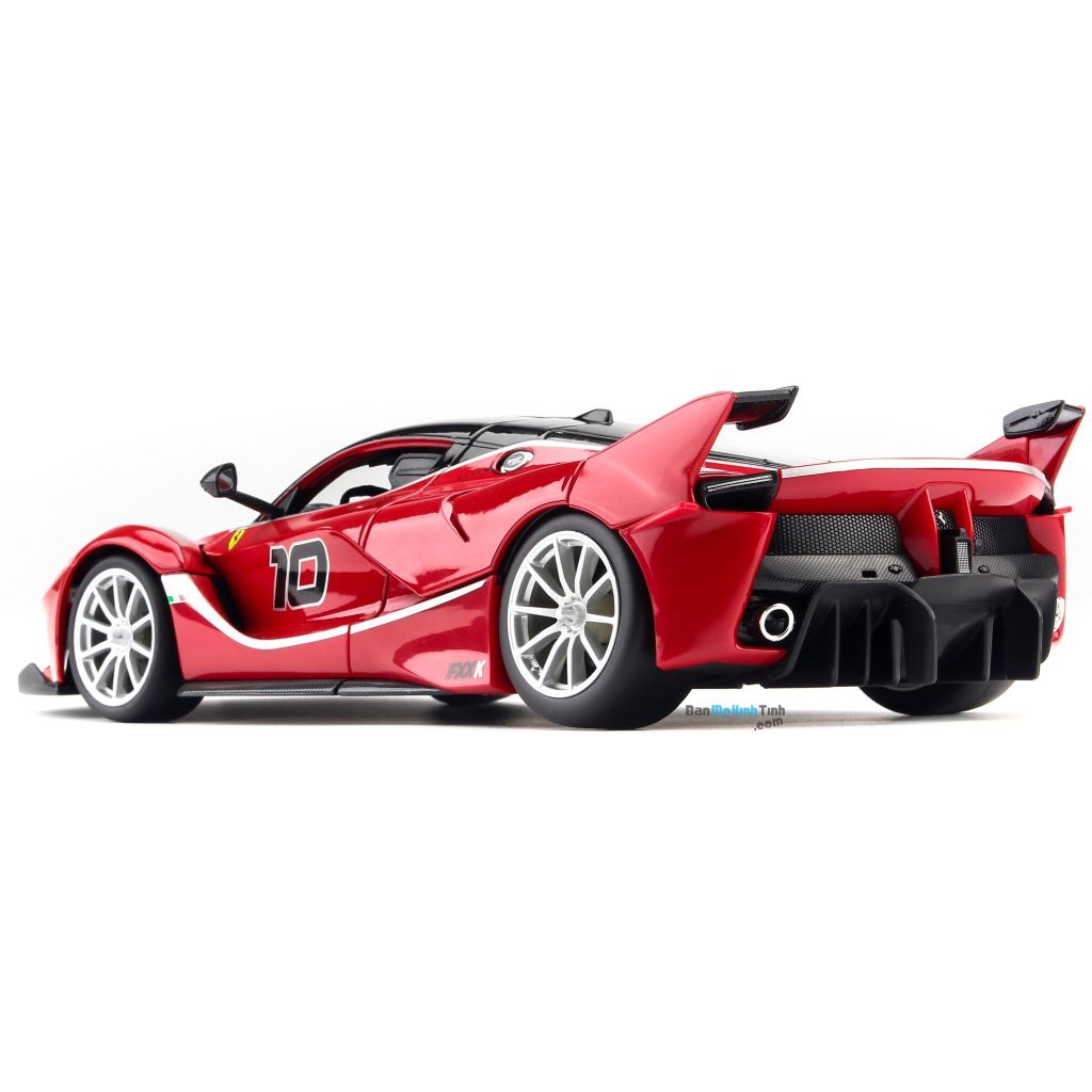Mô hình xe Ferrari FXX K No.10 Red 118 Bburago (8)
