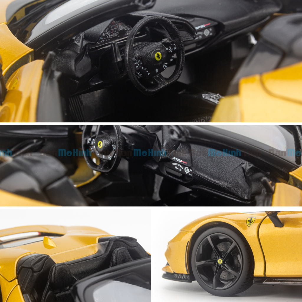 Mô hình xe Ferrari SF90 Spider 1:18 Bburago