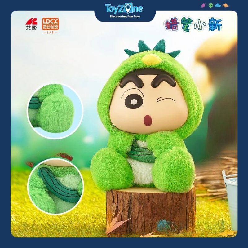 Mô hình Blind box Gấu bông Crayon Shin-chan Animal Vol 3 ( Shin-chan Hóa Thân Động Vật V3 ) 52TOYS