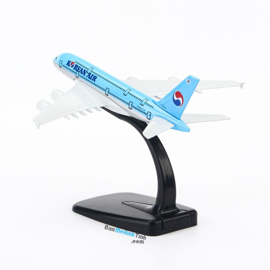 Mô hình máy bay tĩnh Korean Air Airbus A380 16cm Everfly giá rẻ (5)