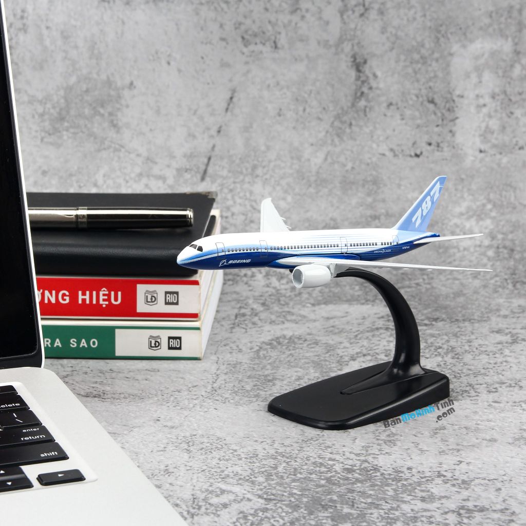 Mô hình máy bay tĩnh Original Boeing B787 16cm Everfly giá rẻ (10)