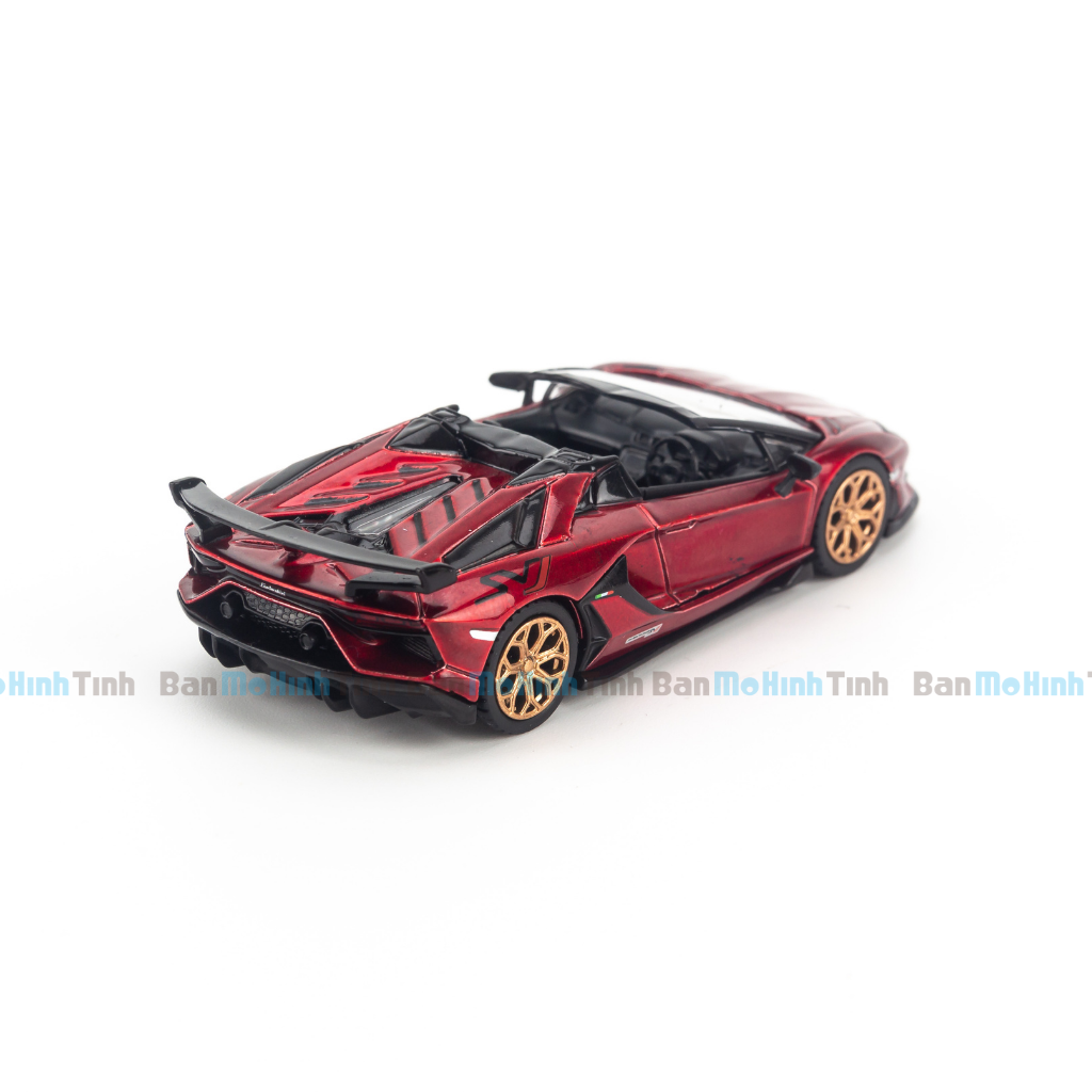 Mô hình xe Lamborghini Aventador SVJ Roadster 1:64 MiniGT