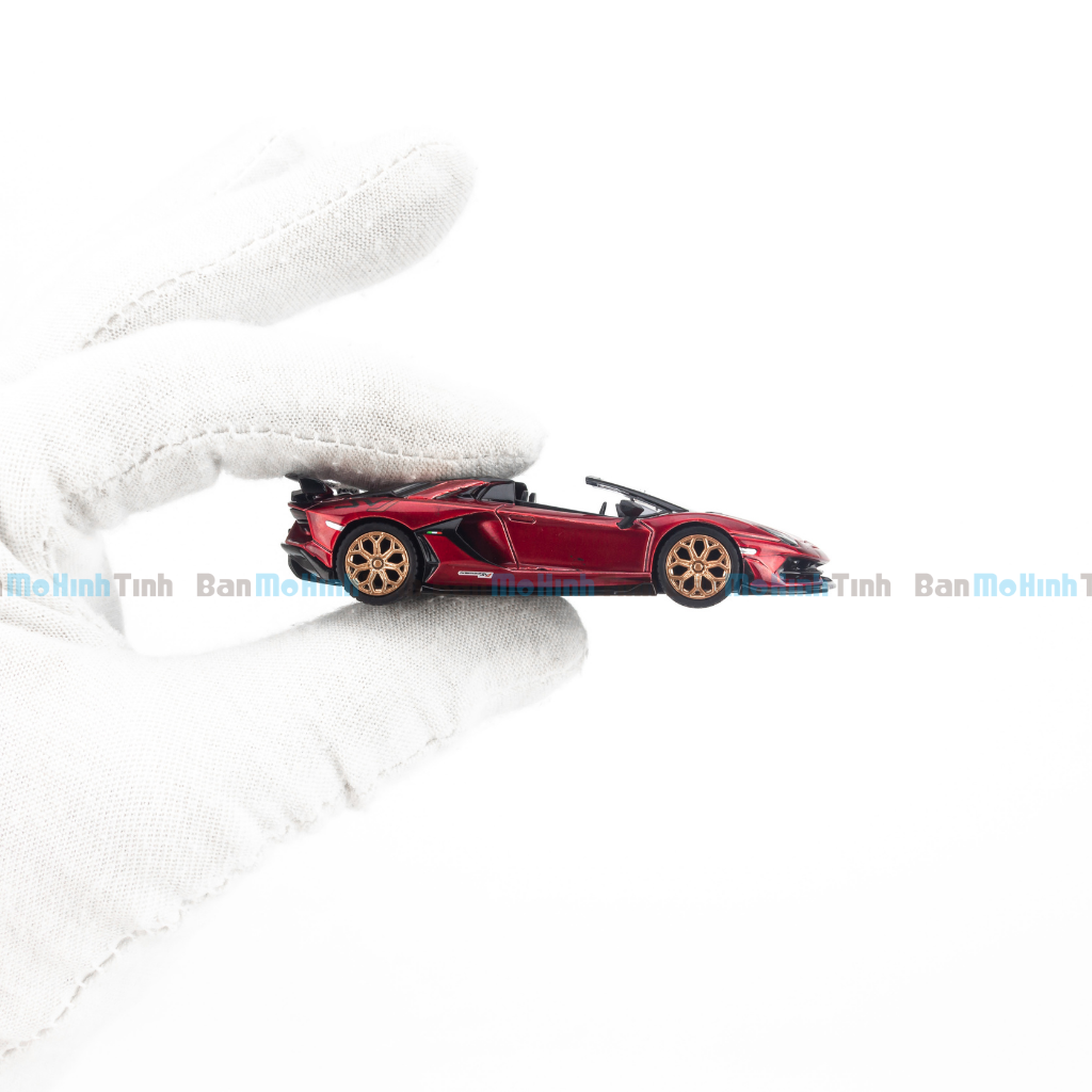Mô hình xe Lamborghini Aventador SVJ Roadster 1:64 MiniGT