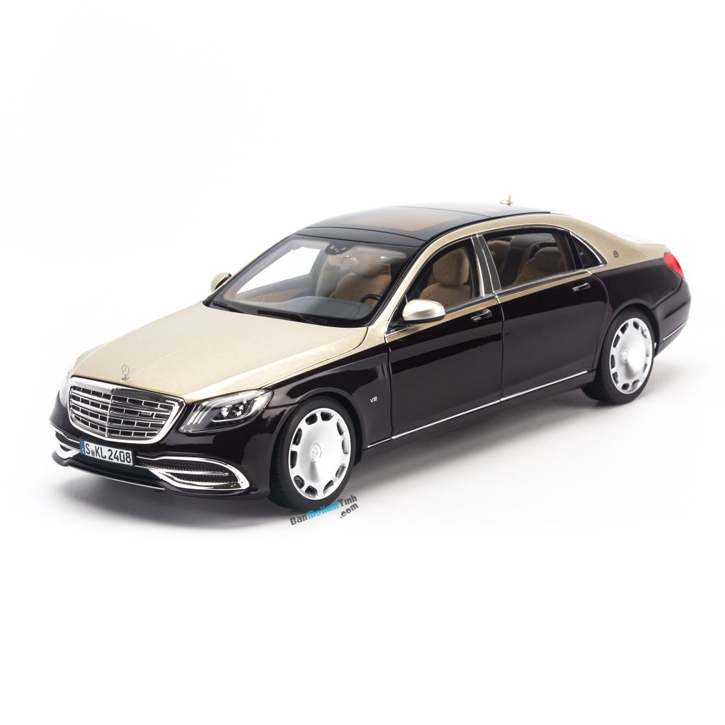 Mô hình xe Mercedes Maybach S650 W222 2019 1:18 Norev