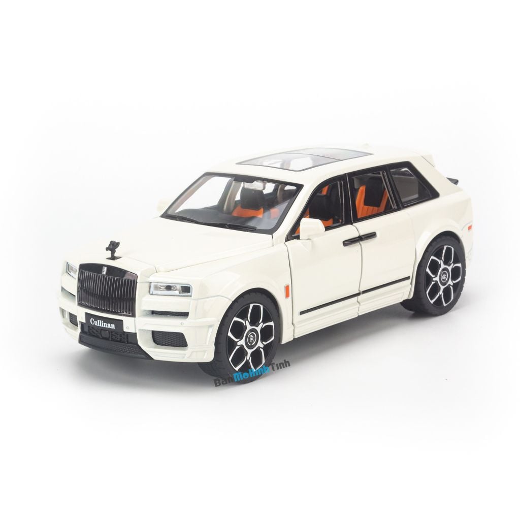 Mô hình xe Rolls Royce Cullinan 2018 1:20 XLG