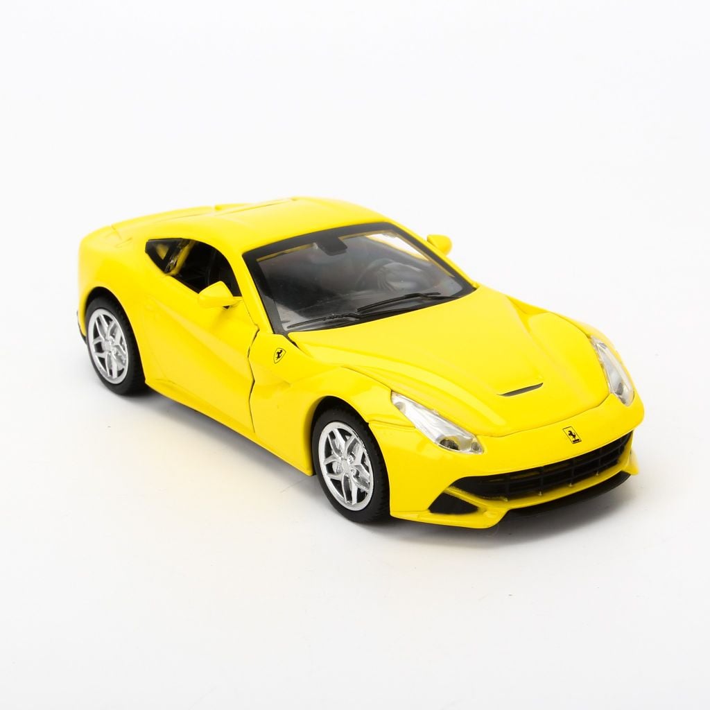 Mô hình siêu xe Ferrari F12 1:32 Doublehorse Yellow