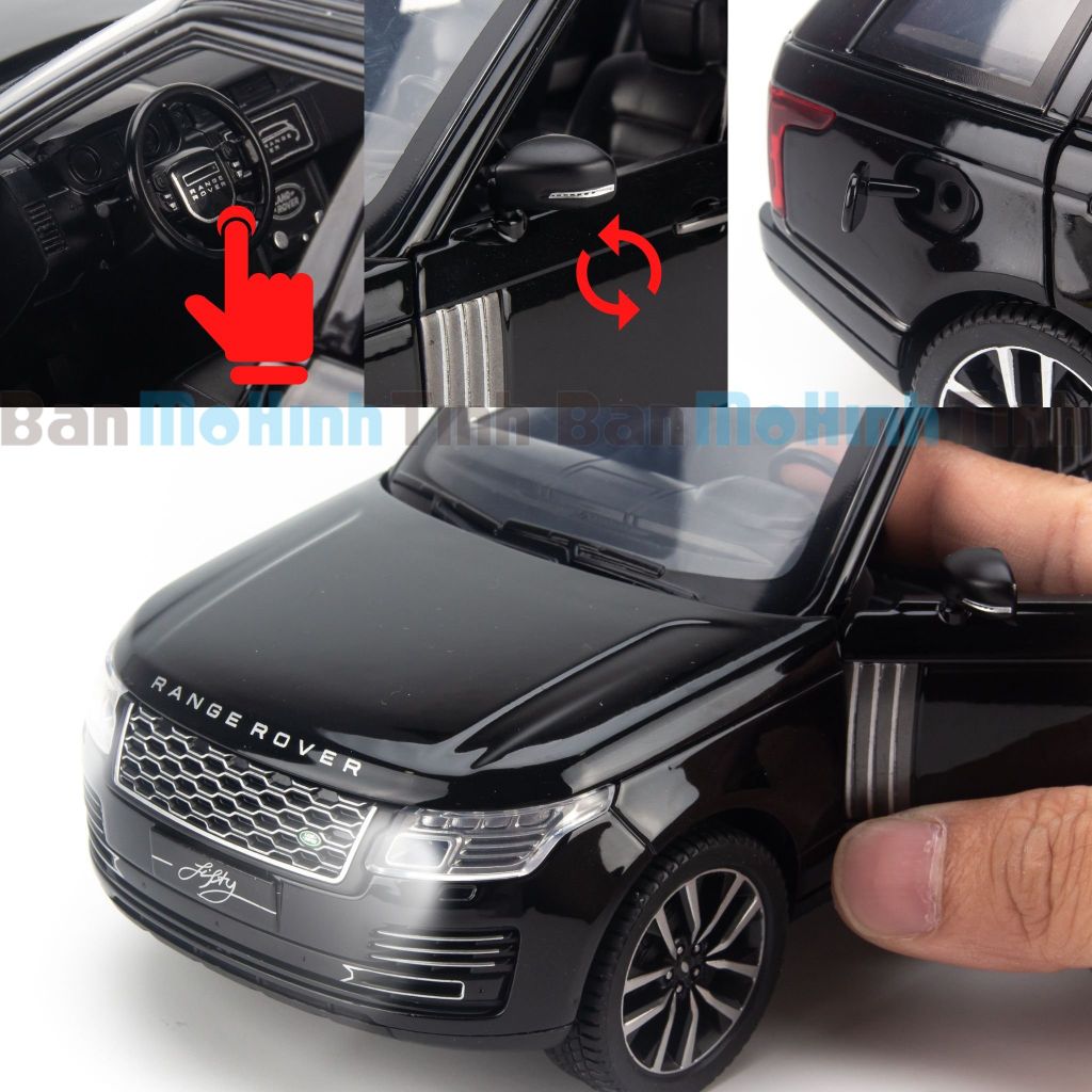 Mô hình xe Land Rover Range Rover 50th Anniversary Edition 1:24 Alloy Car