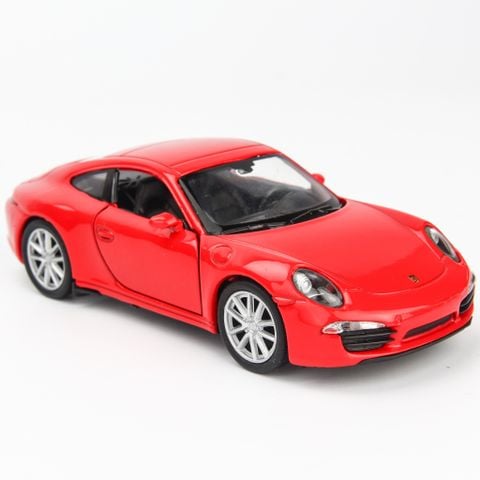 Mô hình xe Porsche 911 Carrera S 1:36 Welly Red - 43661