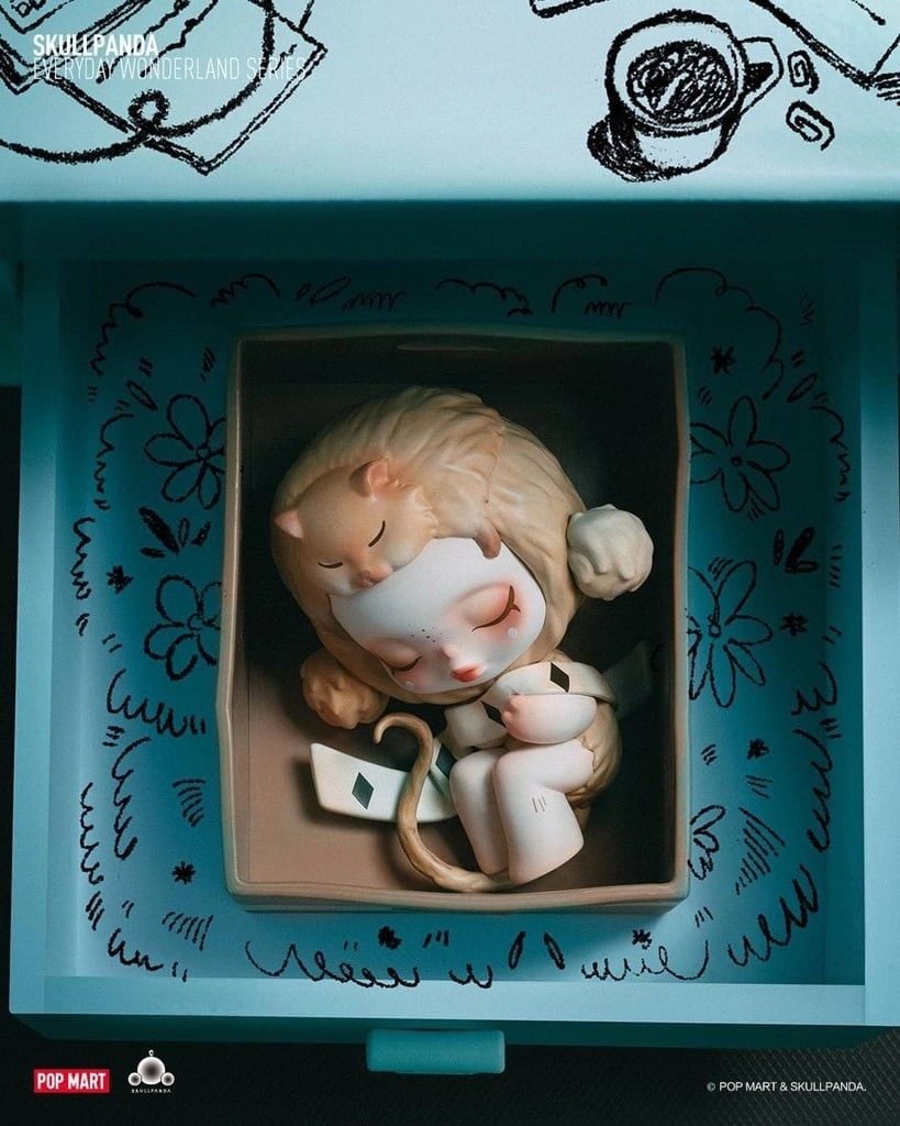 Mô hình đồ chơi Blind box Skull Panda Everyday Wonderland Series (Xứ Sở Thần Tiên Của Skull Panda) - POP MART