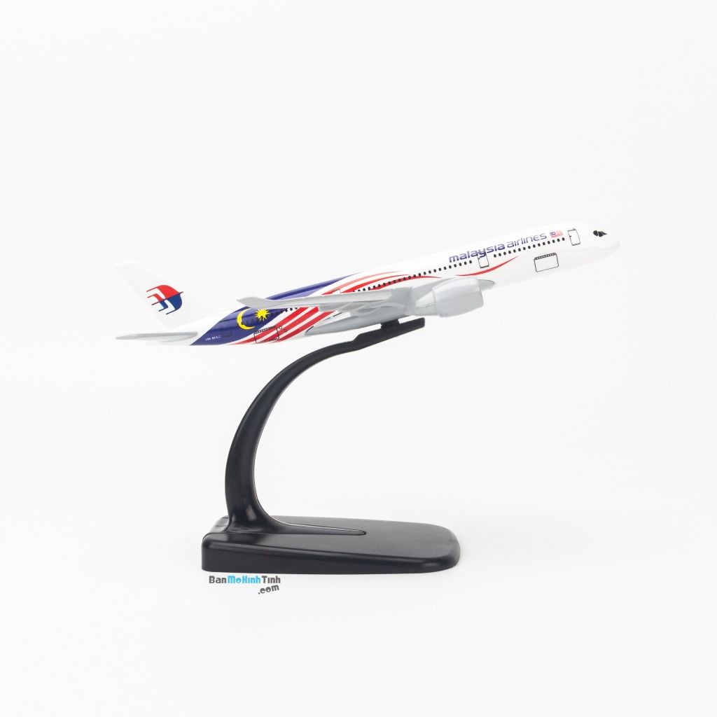 Mô hình máy bay Malaysia Airlines Airbus A350 Everfly 16cm VG29-2 (3)