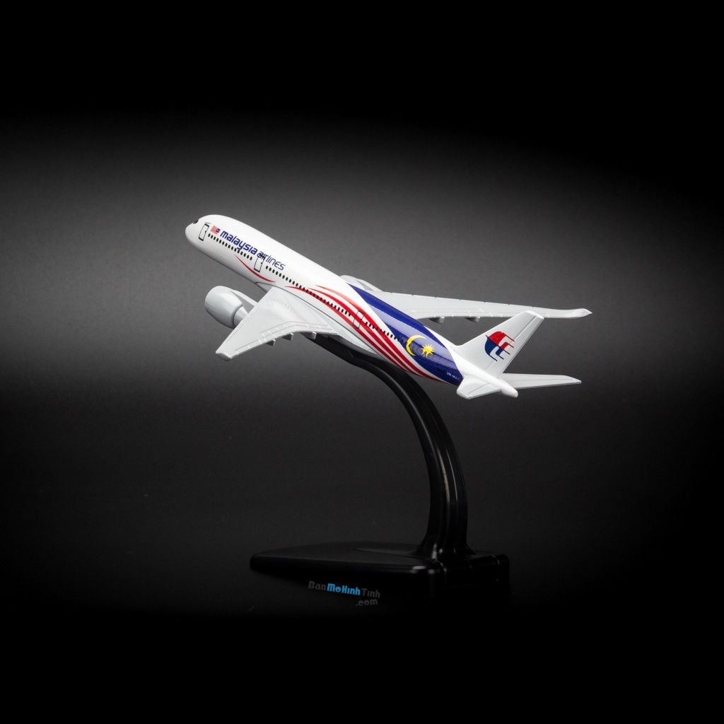 Mô hình máy bay Malaysia Airlines Airbus A350 Everfly 16cm VG29-2 (7)