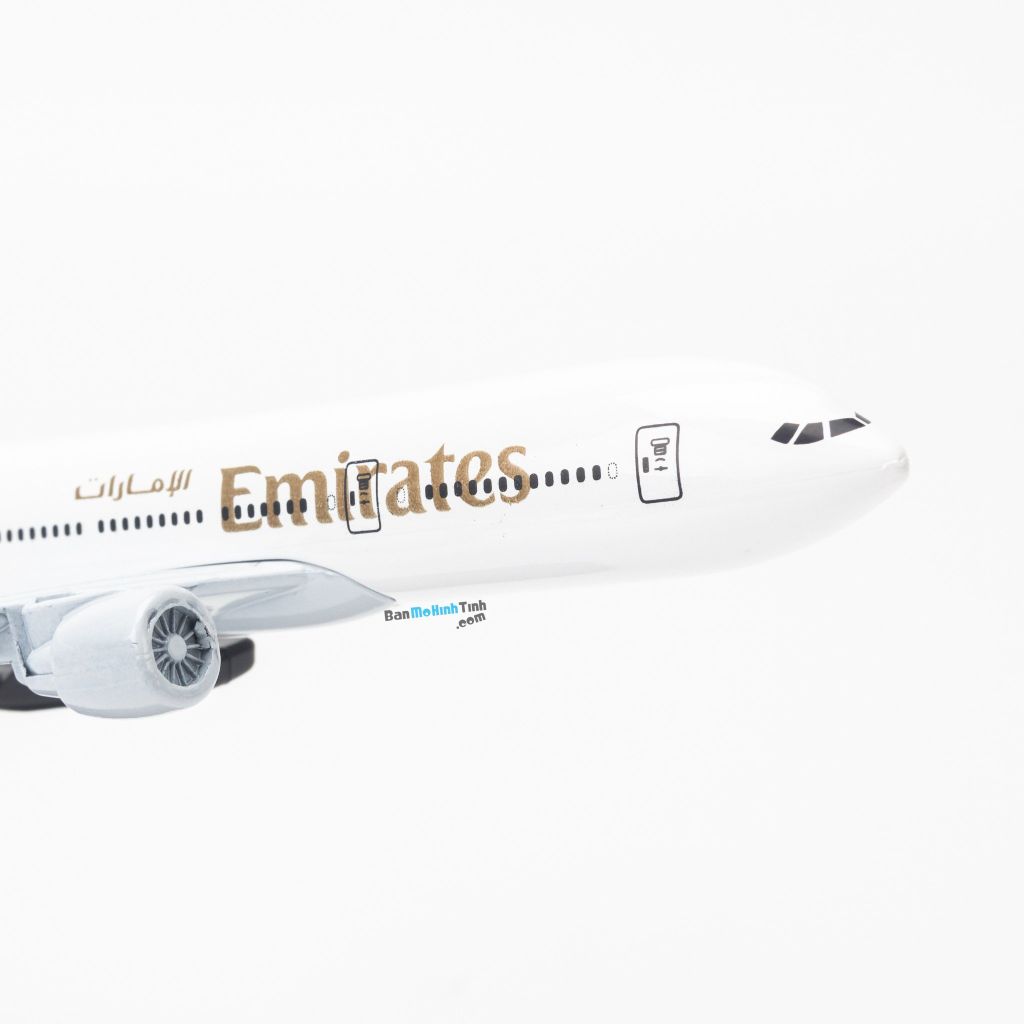 Mô hình máy bay Emirates 16cm Everfly V&G 21