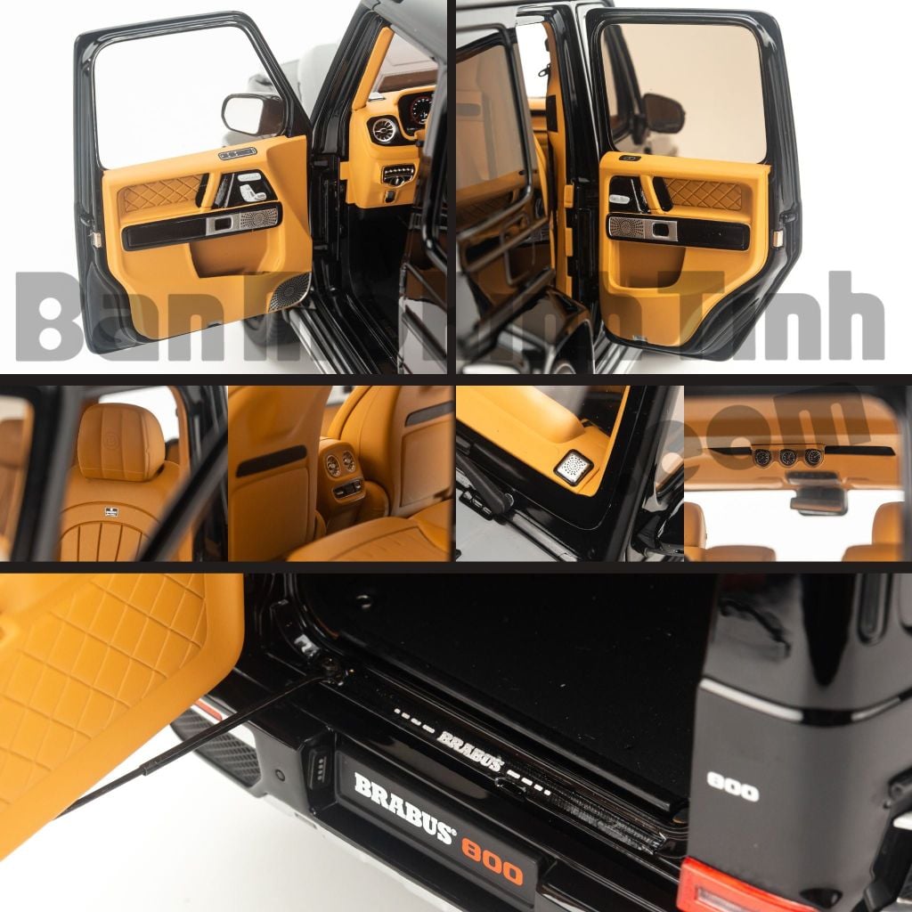 Mô hình xe Mercedes Brabus G800 2020 1:18 Almost Real