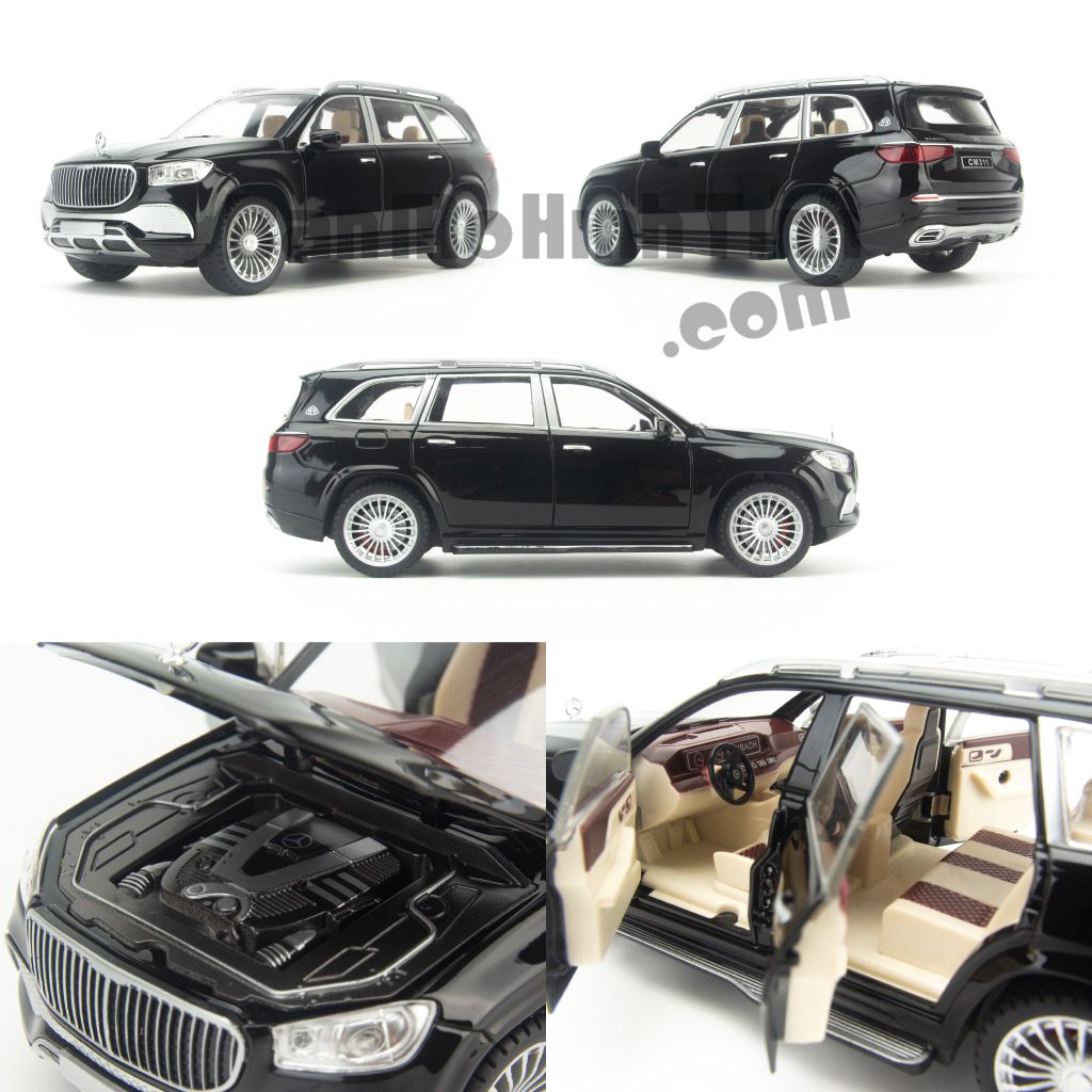 Mô hình xe Mercedes Maybach GLS600 1:24 Chimei